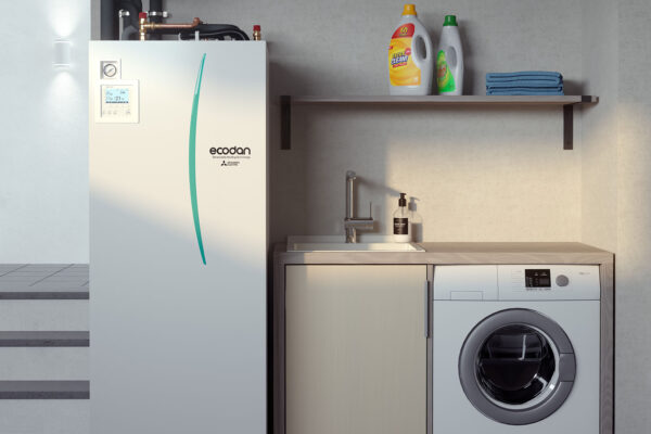 Ecodan-Indoor-Unit-Utility-room
